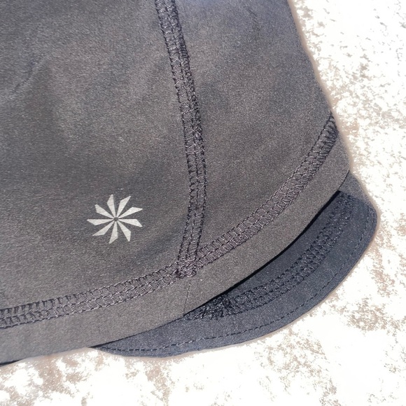 Athleta black running shorts SZ M - Picture 4 of 7